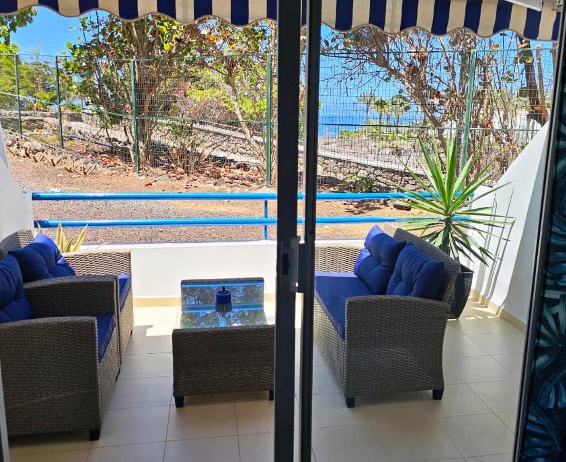 Blue Bay Paradise - Beach Front Apartment With Sea View Playa Paraiso  Exterior foto