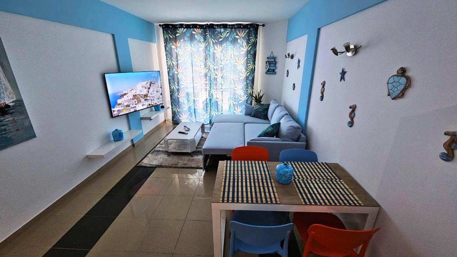 Blue Bay Paradise - Beach Front Apartment With Sea View Playa Paraiso  Exterior foto